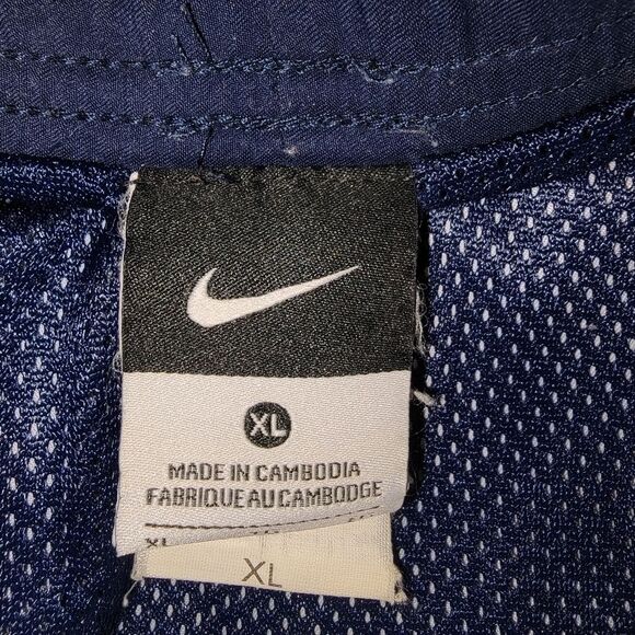 Nike Men's blue tropical print swim trunks shorts Size XL - Picture 7 of 8